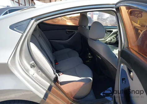 2013 Hyundai Elantra Gls from USA, damaged, VIN 5NPDH4AE4DH398253